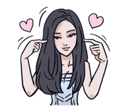 AsB - 134 Love Denim sticker #13772585