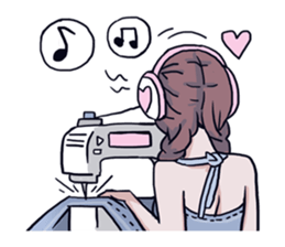 AsB - 134 Love Denim sticker #13772591