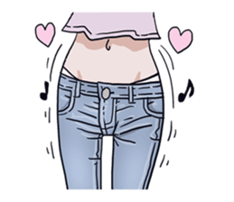 AsB - 134 Love Denim sticker #13772597