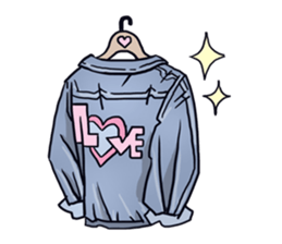 AsB - 134 Love Denim sticker #13772598