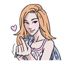 AsB - 134 Love Denim sticker #13772601