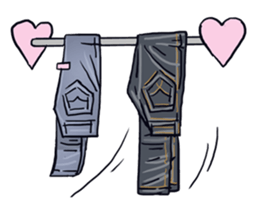 AsB - 134 Love Denim sticker #13772613