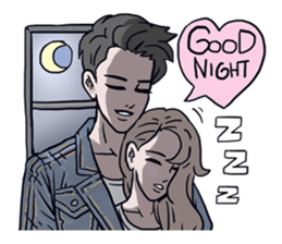 AsB - 134 Love Denim sticker #13772621