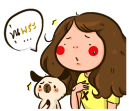 Sunny & The Gang 4 Hit word sticker #13772786