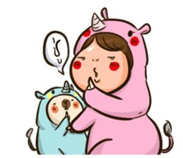 Sunny & The Gang 4 Hit word sticker #13772803