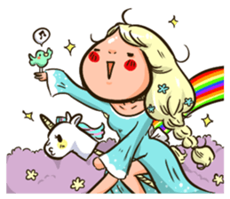 Sunny & The Gang 4 Hit word sticker #13772808