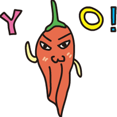 Bhut Jolokia animated sticker