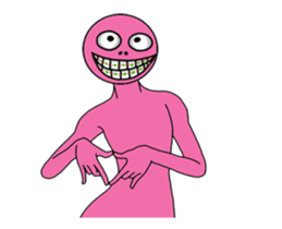 Miss Pinky Daneing 3 sticker #13773147