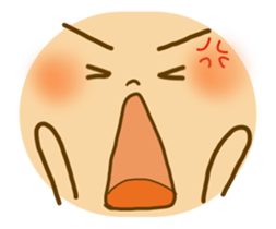 The big face animation sticker #13773153