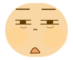 The big face animation sticker #13773165