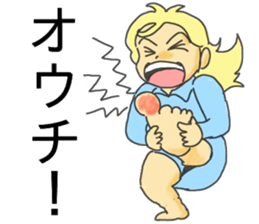 Panic Girl sticker #13773283