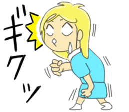 Panic Girl sticker #13773301