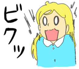 Panic Girl sticker #13773302