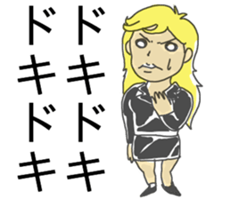 Panic Girl sticker #13773303