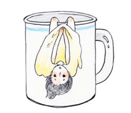 The girl palm-size sticker #13773410