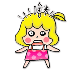 Miss Nothing - don't worry be happy sticker #13773591