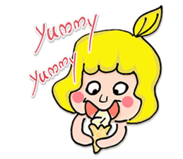 Miss Nothing - don't worry be happy sticker #13773592