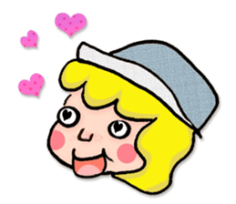 Miss Nothing - don't worry be happy sticker #13773597