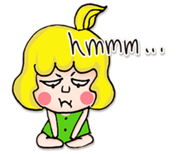 Miss Nothing - don't worry be happy sticker #13773599