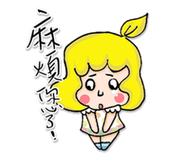 Miss Nothing - don't worry be happy sticker #13773601
