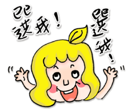 Miss Nothing - don't worry be happy sticker #13773603