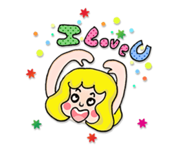 Miss Nothing - don't worry be happy sticker #13773609