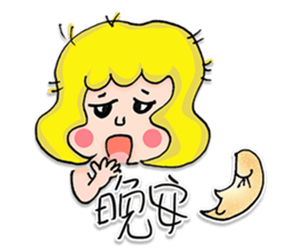 Miss Nothing - don't worry be happy sticker #13773613