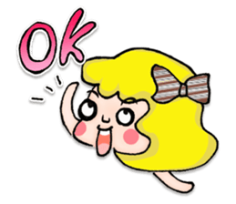 Miss Nothing - don't worry be happy sticker #13773617