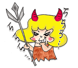 Miss Nothing - don't worry be happy sticker #13773629
