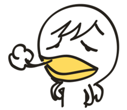 Bored Duck sticker #13773782