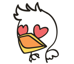Bored Duck sticker #13773785