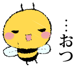 It's a honeybee. sticker #13773940