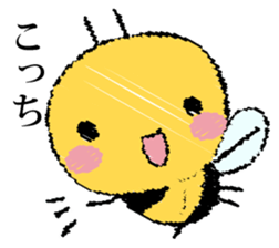 It's a honeybee. sticker #13773956