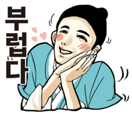 korea drama character (Korean ver.) sticker #13774421