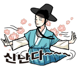 korea drama character (Korean ver.) sticker #13774431