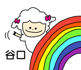 Sticker for the name Taniguchi sticker #13774585