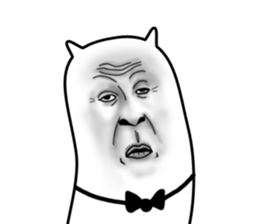 Ugly face 4 sticker #13774634