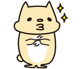 Hamster's daily-Hamusuke&Hamuko- sticker #13775395