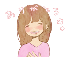 Universe at a fingertip sticker #13775992