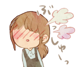 Universe at a fingertip sticker #13775993