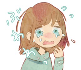 Universe at a fingertip sticker #13775994