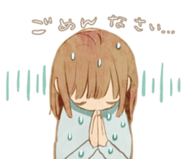 Universe at a fingertip sticker #13775995