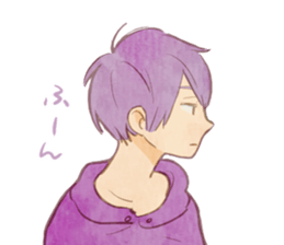 Universe at a fingertip sticker #13775997