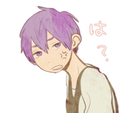 Universe at a fingertip sticker #13776001