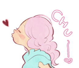 Universe at a fingertip sticker #13776005