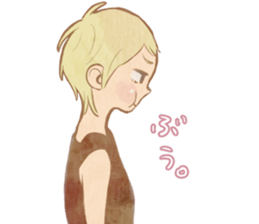 Universe at a fingertip sticker #13776008