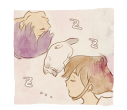 Universe at a fingertip sticker #13776027