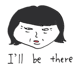 Men of long hair 2 sticker #13776230