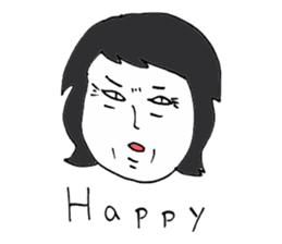 Men of long hair 2 sticker #13776234