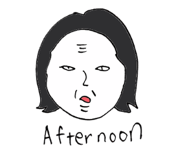 Men of long hair 2 sticker #13776237